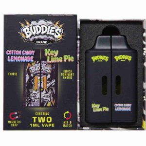Buddies Brand (2 x 1 Gram) - Cotton Candy Lemonade + Key Lime Pie
