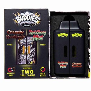 Buddies Brand (2 x 1 Gram) - Creamy Rootbeer + Red Cherry Mint