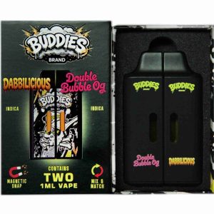 Buddies Brand (2 x 1 Gram) - Dabbalicious + Double Bubble OG