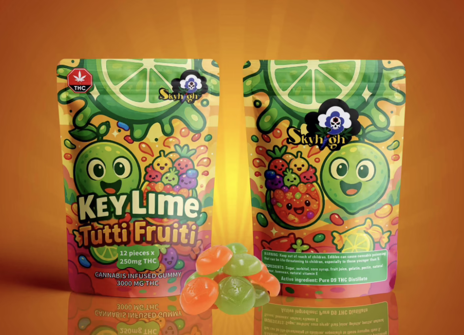 Sky High Edibles - Key Lime + Tutti Frutti 3000mg